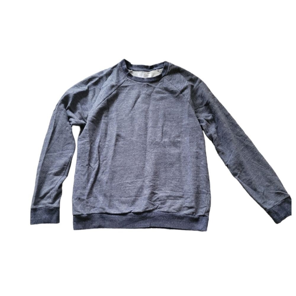 Everlane Heathered Blue Crewneck Sweatshirt Size Medium